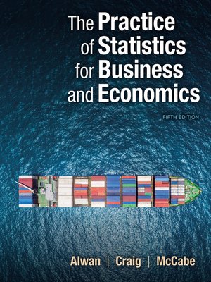 cover image of The Practice of Statistics for Business and Economics